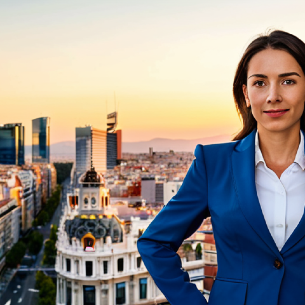 정보원의 신뢰성을 높이는 방법 - Business Professional**

"A professional businesswoman in a modest business suit, standing confident...
